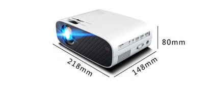 Portable projector by My Store, compact design for home entertainment setup