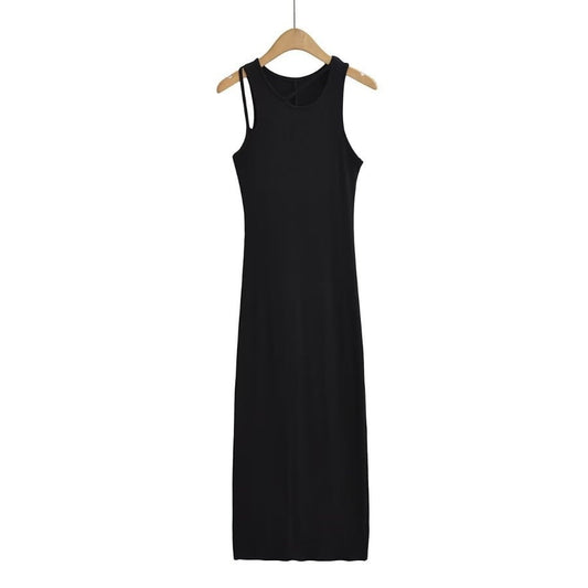Women's Long Skinny Hip Skirt Dress