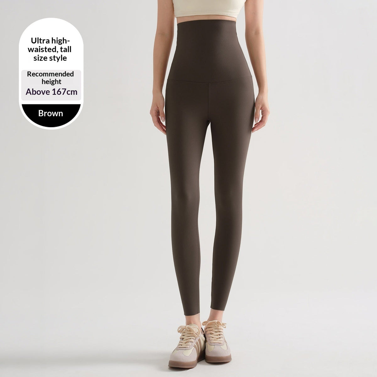 High-waisted tummy-control fitness yoga pants in a sleek, comfortable design