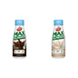 BOOST Glucose Control Max protein nutritional drinks in rich chocolate and vanilla flavors, 12-pack each, with 30g protein per serving.