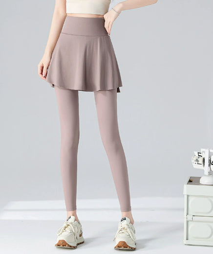 Women's high-waisted butt-lifting yoga pants in a sleek, form-fitting design