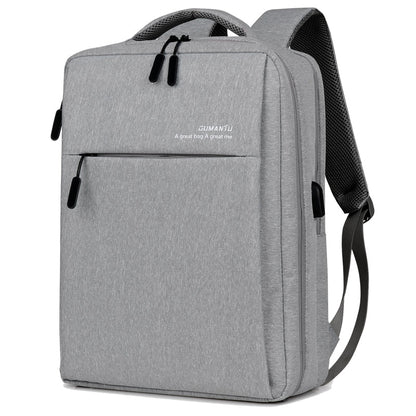 Waterproof shockproof rechargeable backpack laptop bag in a durable, modern design