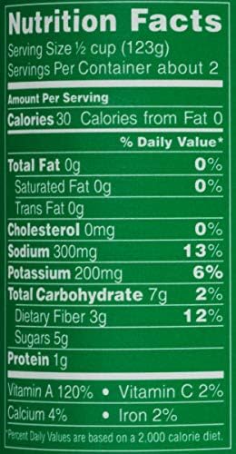 Canned Del Monte sliced carrots in a pack of 12, showing bright orange prepackaged carrots in a clear can.