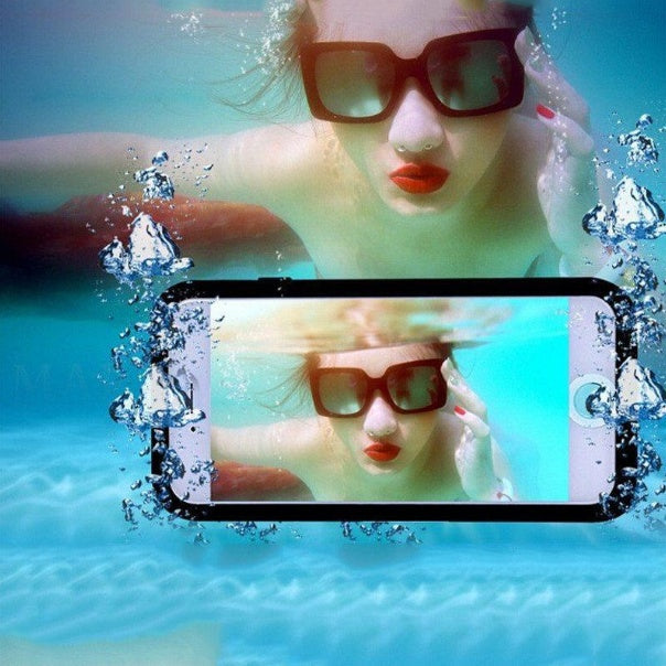 Waterproof case by My Store shown in a compact protective design