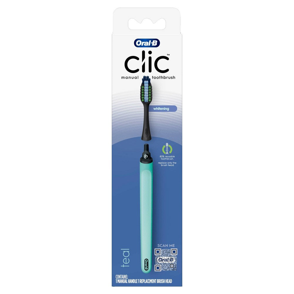 Oral-B Clic Toothbrush Handle With Replaceable Brush Head