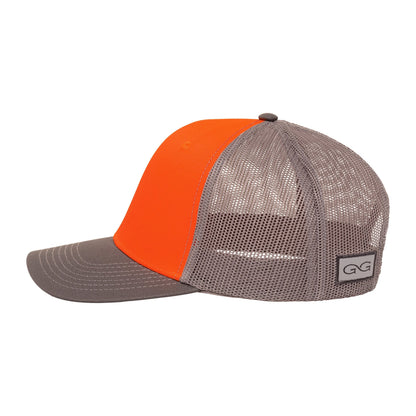 GameGuard Blaze Cap with glacier-colored mesh back and structured front, stylish and breathable meshback cap.