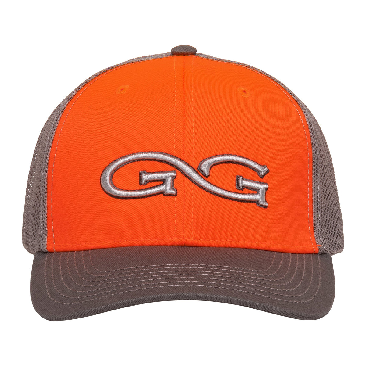 GameGuard Blaze Cap with glacier-colored mesh back, adjustable brim, and breathable design for outdoor wear