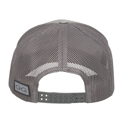 GameGuard Smoke Cap with Glacier mesh back, featuring a curved brim and adjustable strap for a casual, sporty look.
