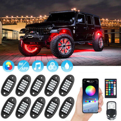 Automobile and motorcycle APP control decorative lights by My Store, shown in the product image