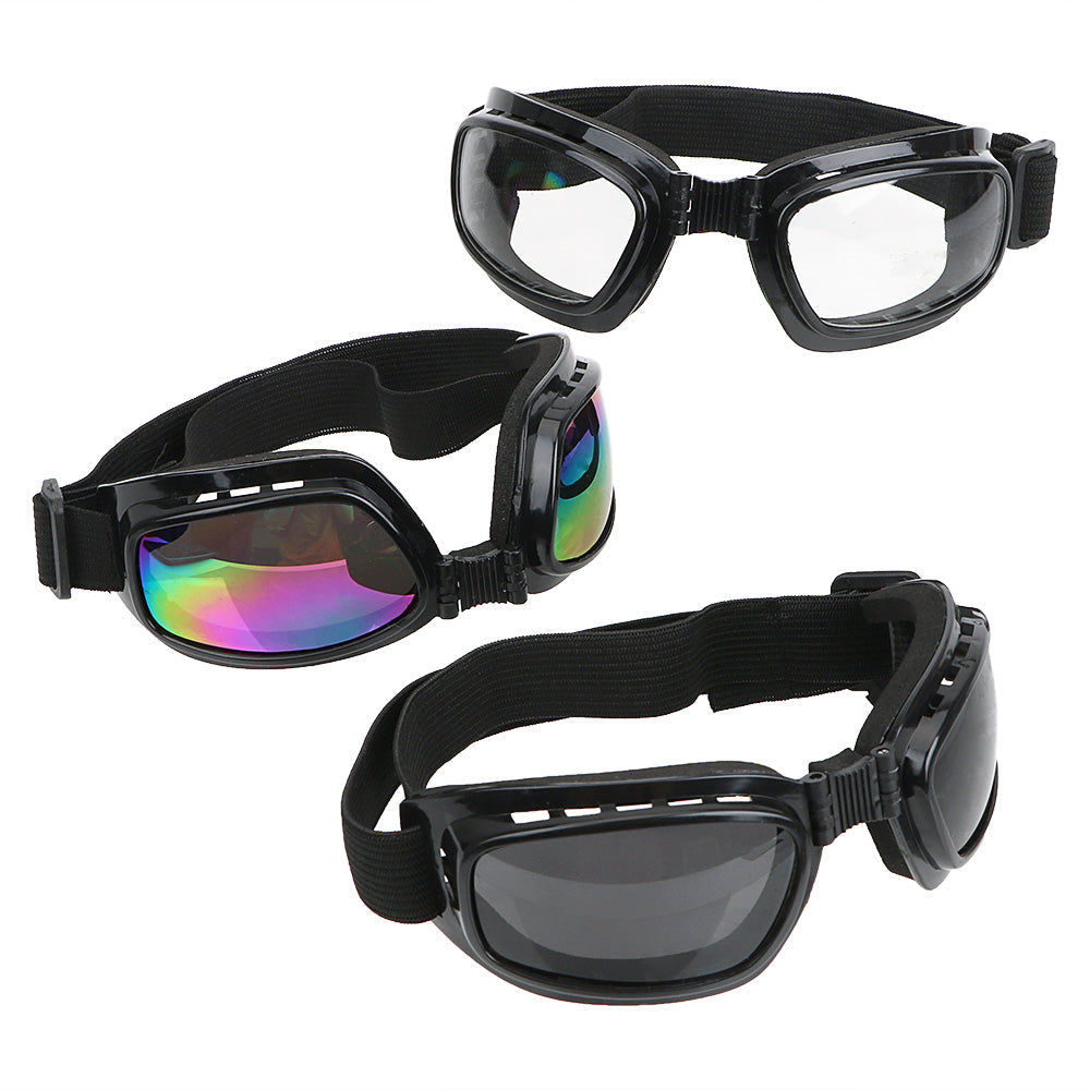 Outdoor cycling glasses with wraparound lenses and lightweight frame for road and trail riding