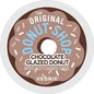 KupofK Coffee Chocolate Glazed Donut Shop K-cups, 24-count bulk box, coffee capsules with chocolate donut flavor.