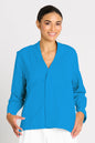 Nylon Minimal Swing Jacket - Marina