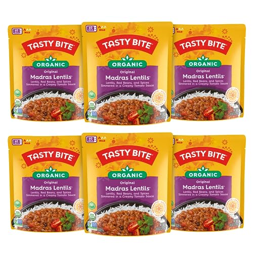 Microwaveable BACKUPMYFILESNOW® Indian Bombay Potatoes entrée in a 10-ounce package, ready to eat with visible potatoes and spices.