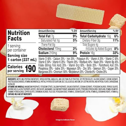 BOOST Glucose Control vanilla protein drink in an 8 FL oz bottle, ready-to-drink nutritional beverage with a smooth vanilla flavor.
