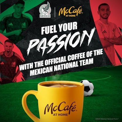 McCafe Premium Roast Decaf K-Cup coffee pods for Keurig, medium roast, 84-count box, single serve coffee pods.