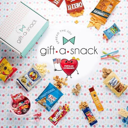 Nut Cravings healthy snack box variety pack with 60 greeting cards, showcasing assorted nutritious snacks and colorful packaging.