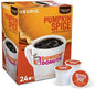 Dunkin' Original Flavor K-Cup coffee pods for Keurig brewers, 16-count pack, featuring Dunkin' branding and coffee capsules.