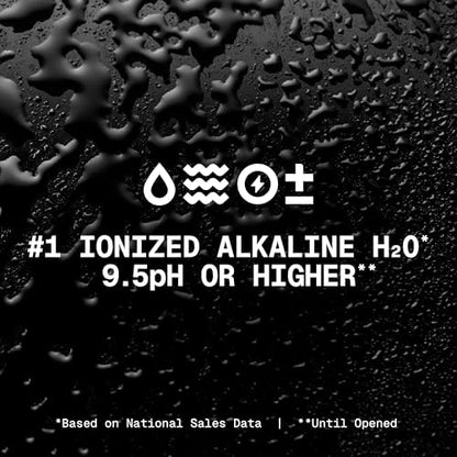 Essentia Ionized Alkaline Water 20oz bottles, 9.5+ pH, 24-pack, 99.9% pure bottled water with electrolyte infusion