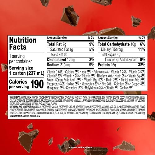BOOST Glucose Control chocolate protein drink in 8 fl oz bottle, ready-to-drink nutritional beverage with balanced flavor.