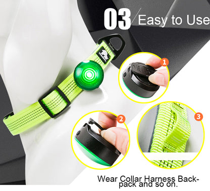 Dog anti-lost night light by My Store, compact LED safety light for nighttime visibility