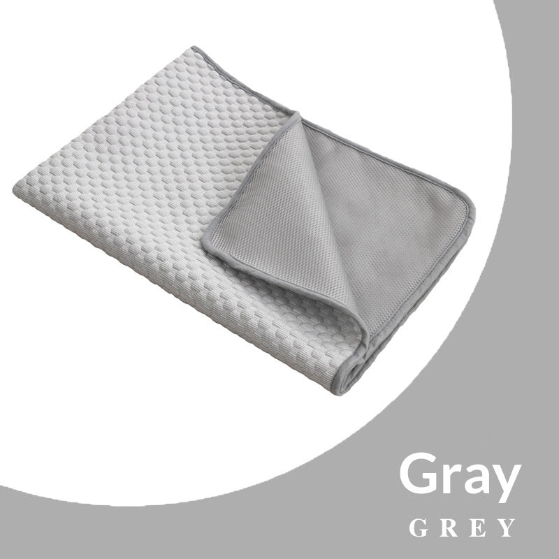 Pet sofa cooling ice silk pad temperature-lowering sleeping mat from My Store