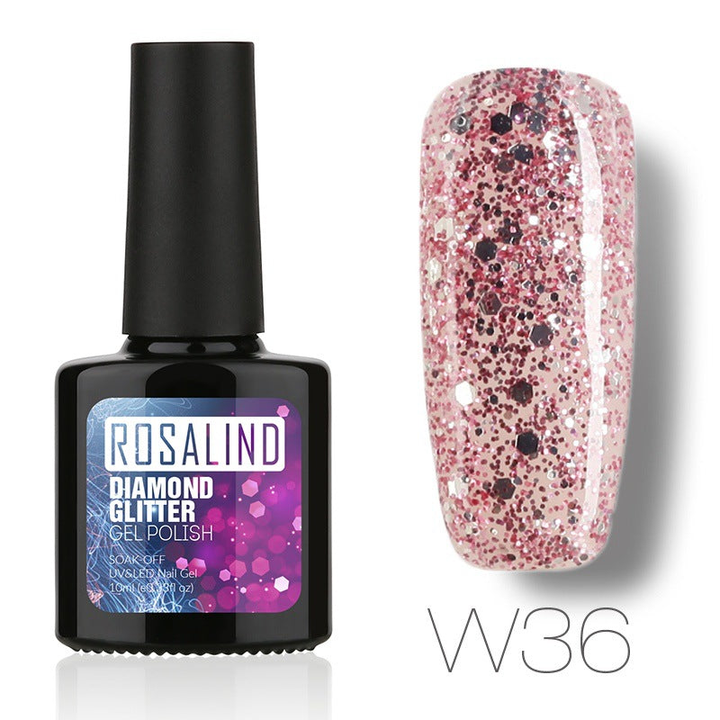 Nail Diamond nail gel product container in a clear, glossy gel formula