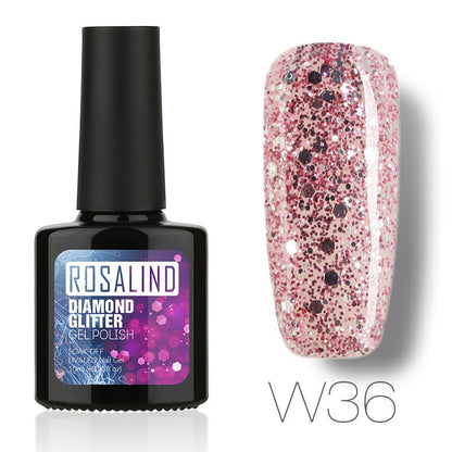 Nail Diamond nail gel product container in a clear, glossy gel formula