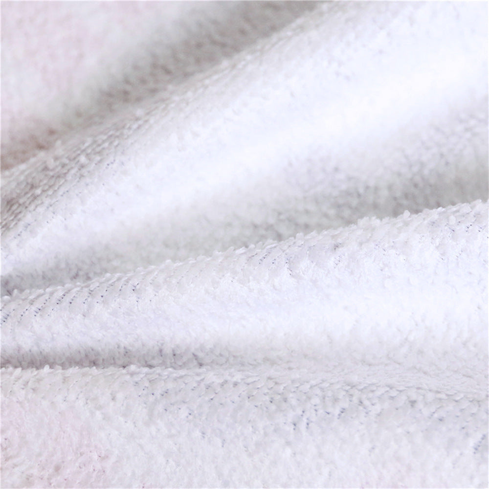 Microfiber beach towel by My Store, shown laid flat with a soft textured surface
