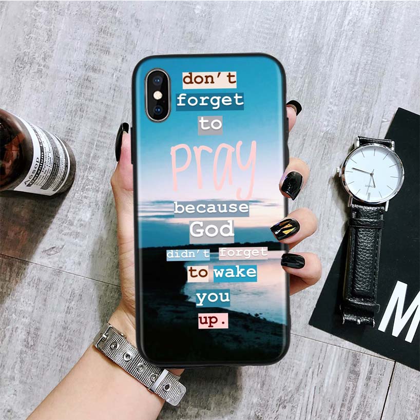 Jesus cross mobile phone case with detailed Christian cross design on the protective cover