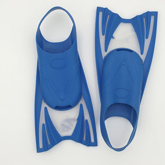 Children's snorkeling silicone fins for swimming training and diving equipment by My Store
