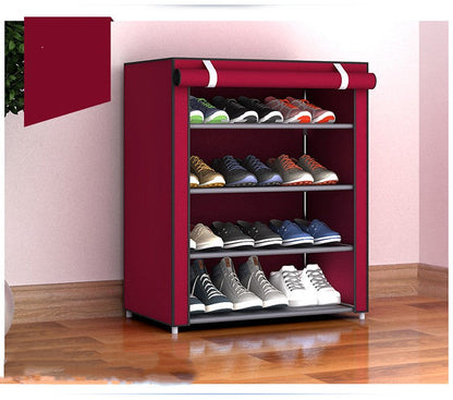 Dustproof small shoe rack for dormitory, mini space-saving design by My Store