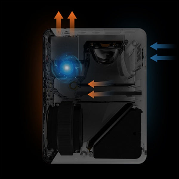 USB smart projector by My Store for home theater and presentations