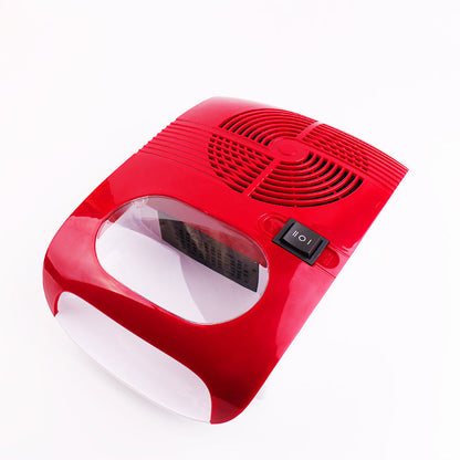 Red nail dryer by My Store with compact design for curing gel polish