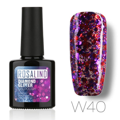 Nail Diamond Nail Gel by My Store, clear gel polish for nail art and salon manicures