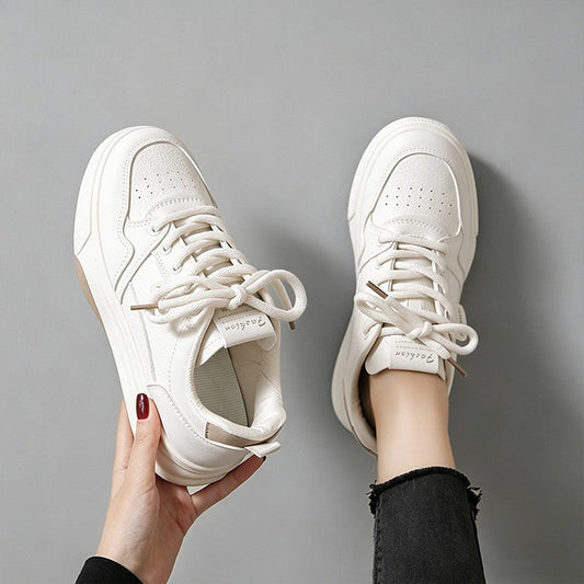 Korean-style versatile thick-soled sports casual shoes in a low-top design by My Store