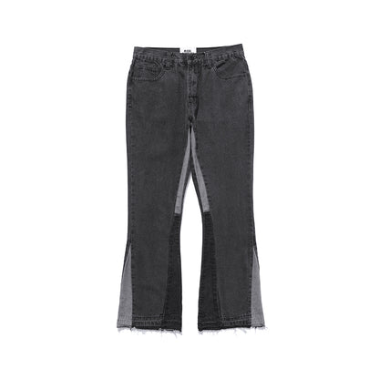 Patchwork Drop Jeans