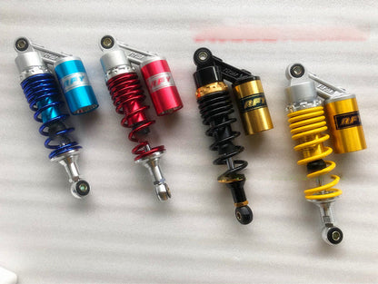 Motorcycle shock absorber by My Store, black suspension component with metal mounting ends