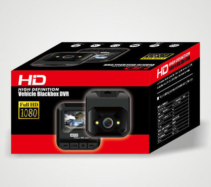 HD driving recorder dashboard camera with compact black design by My Store