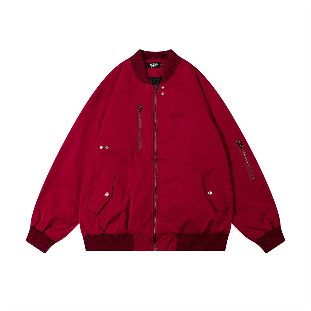 Men's loose jacket coat for autumn and winter in a casual outerwear style