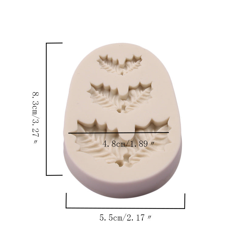 Leaf silicone mould cake baking mold by My Store