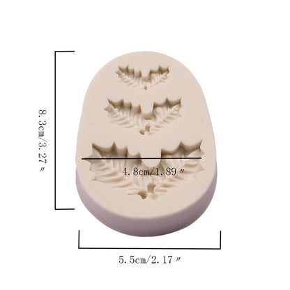Leaf silicone mould cake baking mold by My Store