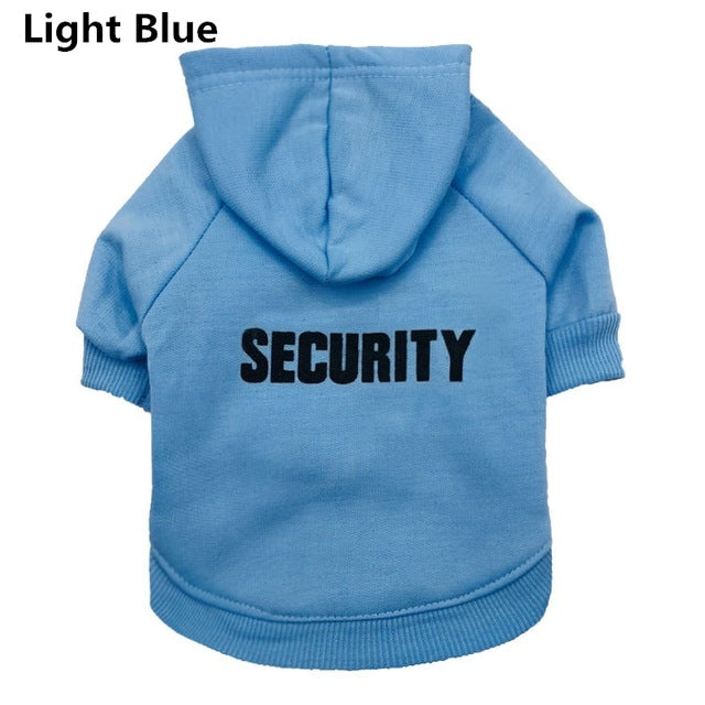 Fleece cloth security pet sweater by My Store for small dogs and cats