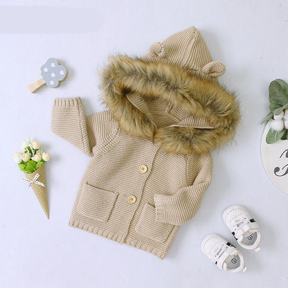 Children's warm sweater by My Store, soft knit design for cozy everyday wear