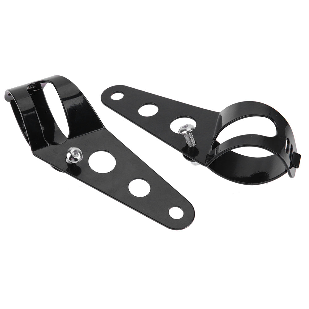 Motorcycle headlight with turn signal indicator and bracket for cafe racer by My Store