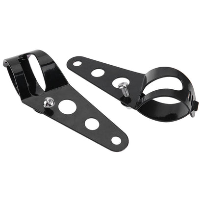Motorcycle headlight with turn signal indicator and bracket for cafe racer by My Store
