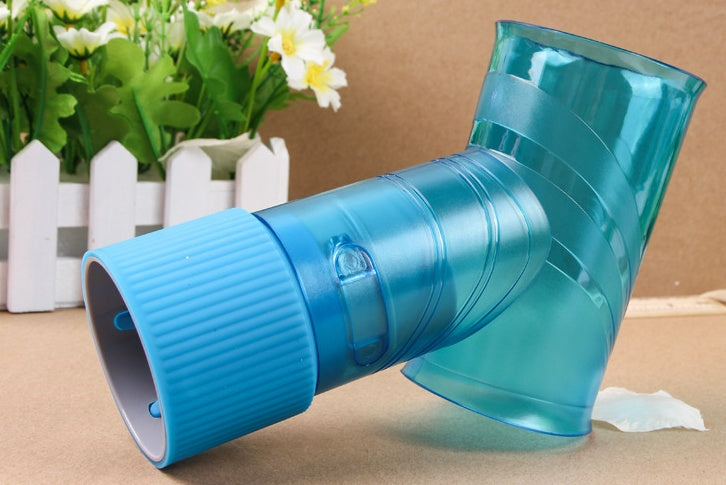 Hair dryer for magic curls with compact design and styling attachments