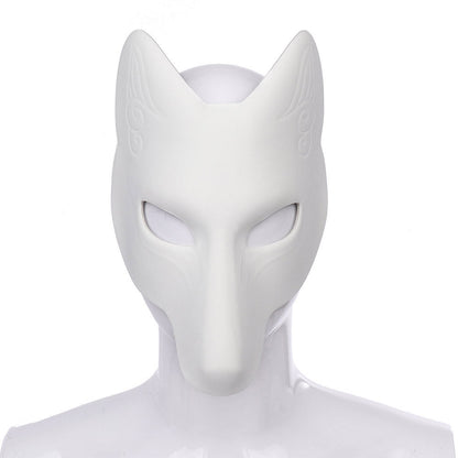 DIY Leather Fox Mask Halloween Prop