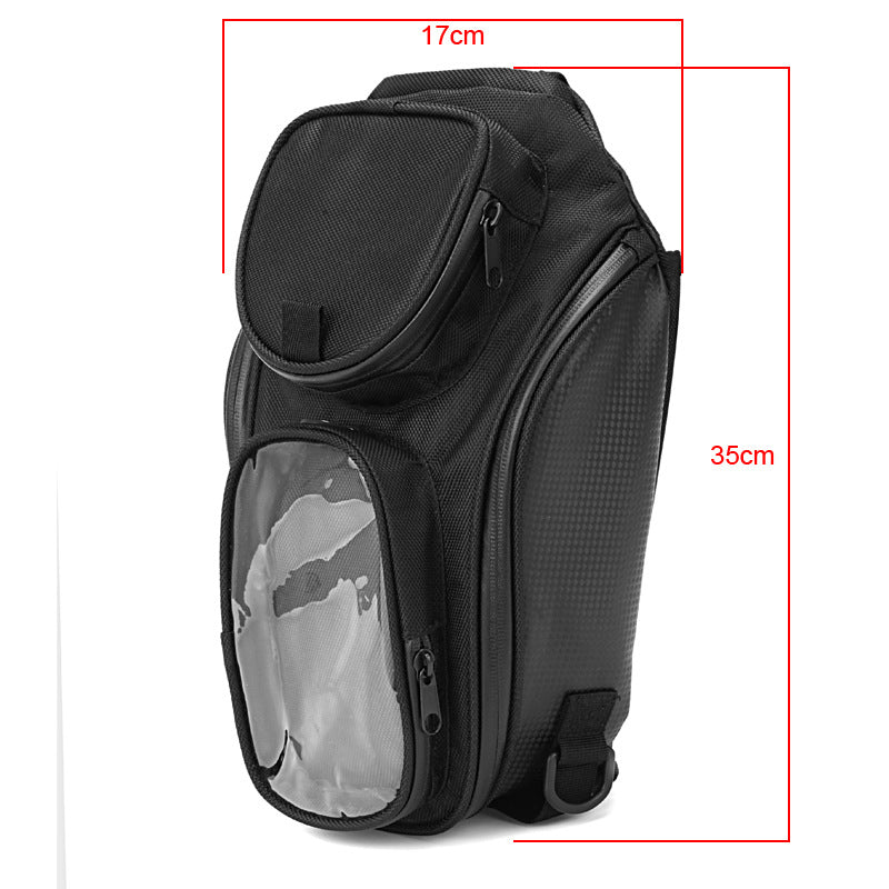 Motorcycle riding bag, durable black design by My Store