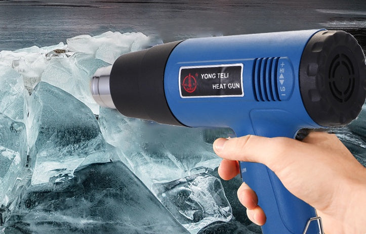 Industrial heat gun with handheld design and adjustable nozzle from My Store