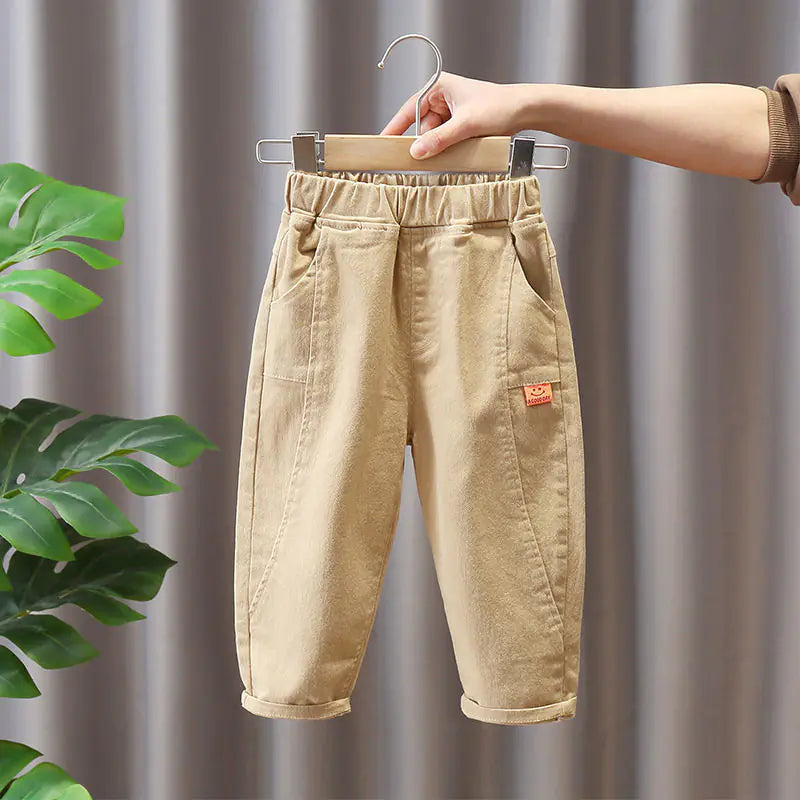 Boys Casual Sports Pants for Spring and Autumn